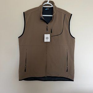 Willit Women's Golf Vest Lightweight soft fleece lined Outerwear Waterproof sz L